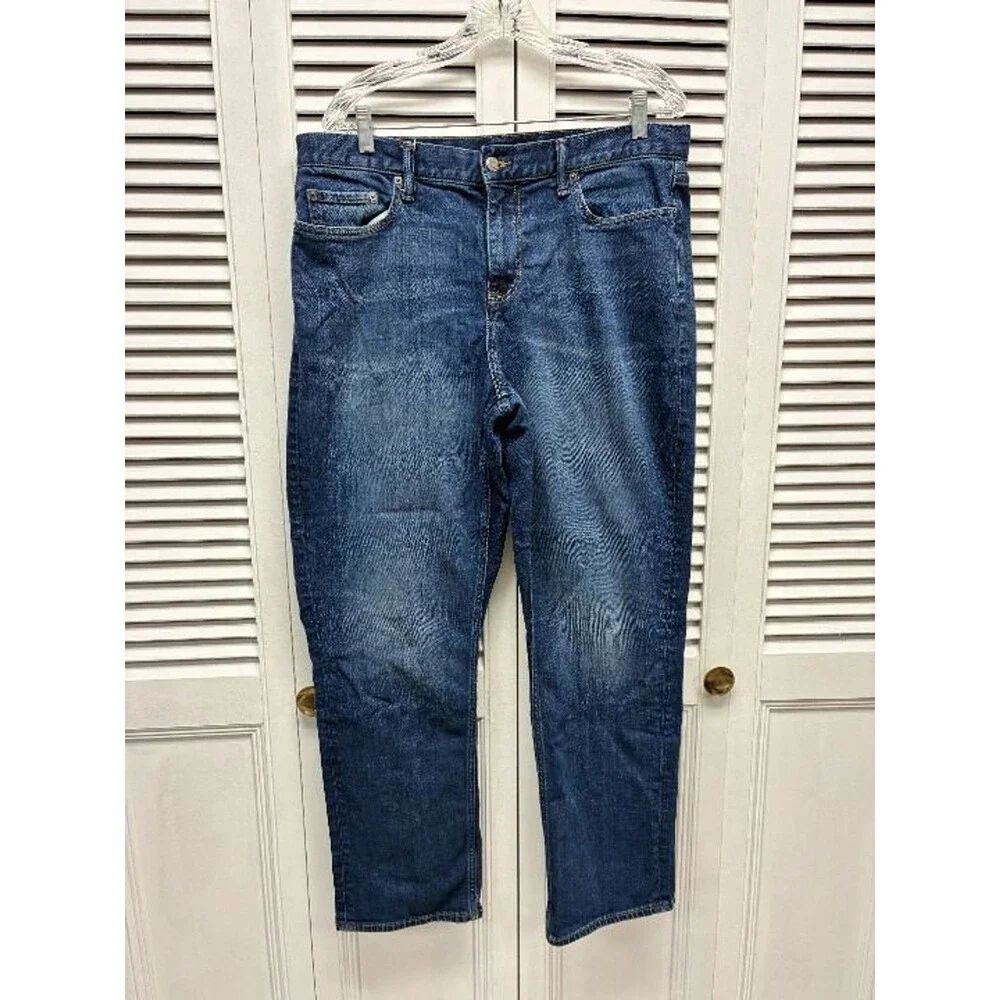 Banana Republic Men’s Athletic Fit Jeans - 35x28 (Tag 36x32) Sku11-AA